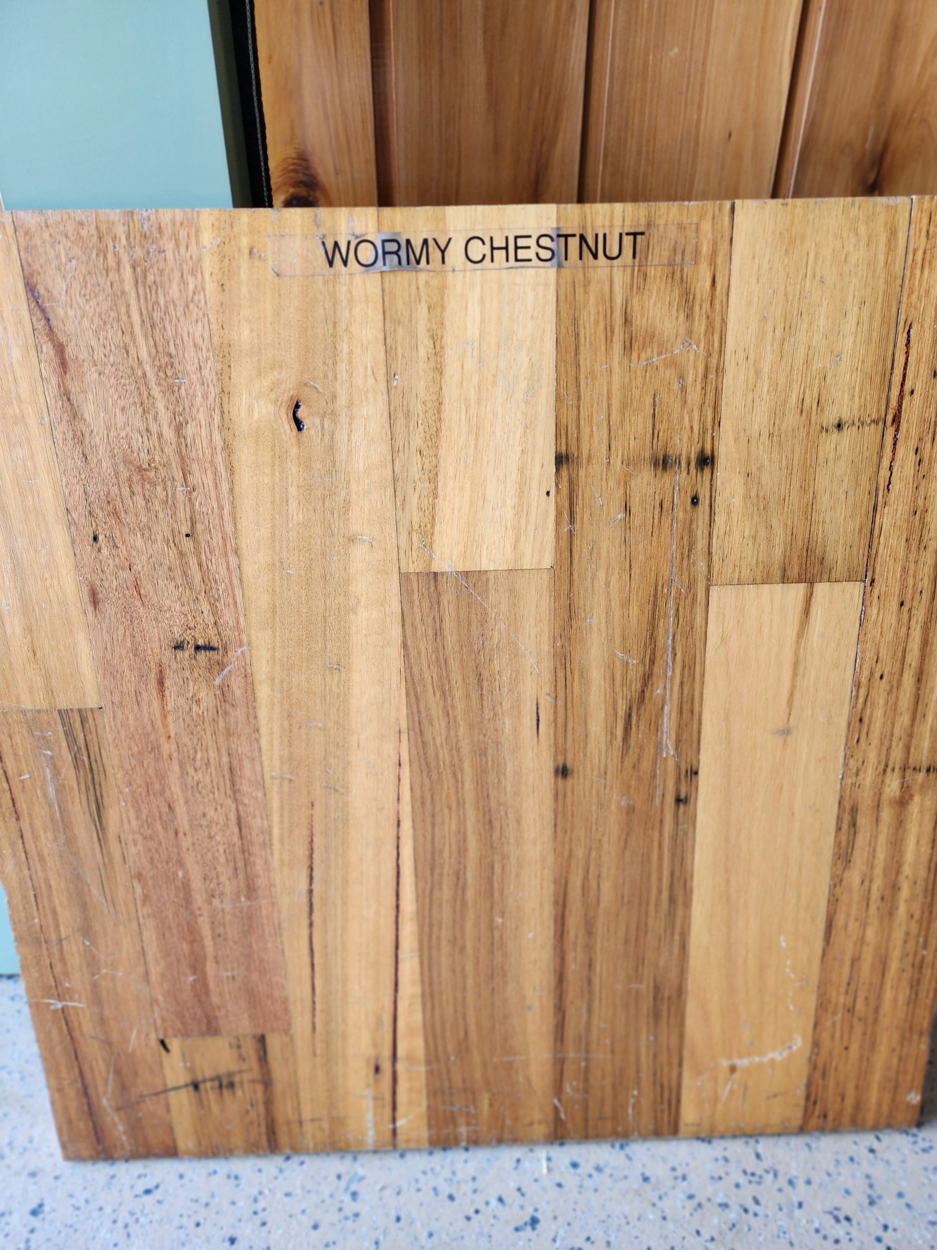 Wormy Chestnut Solid Timber Flooring