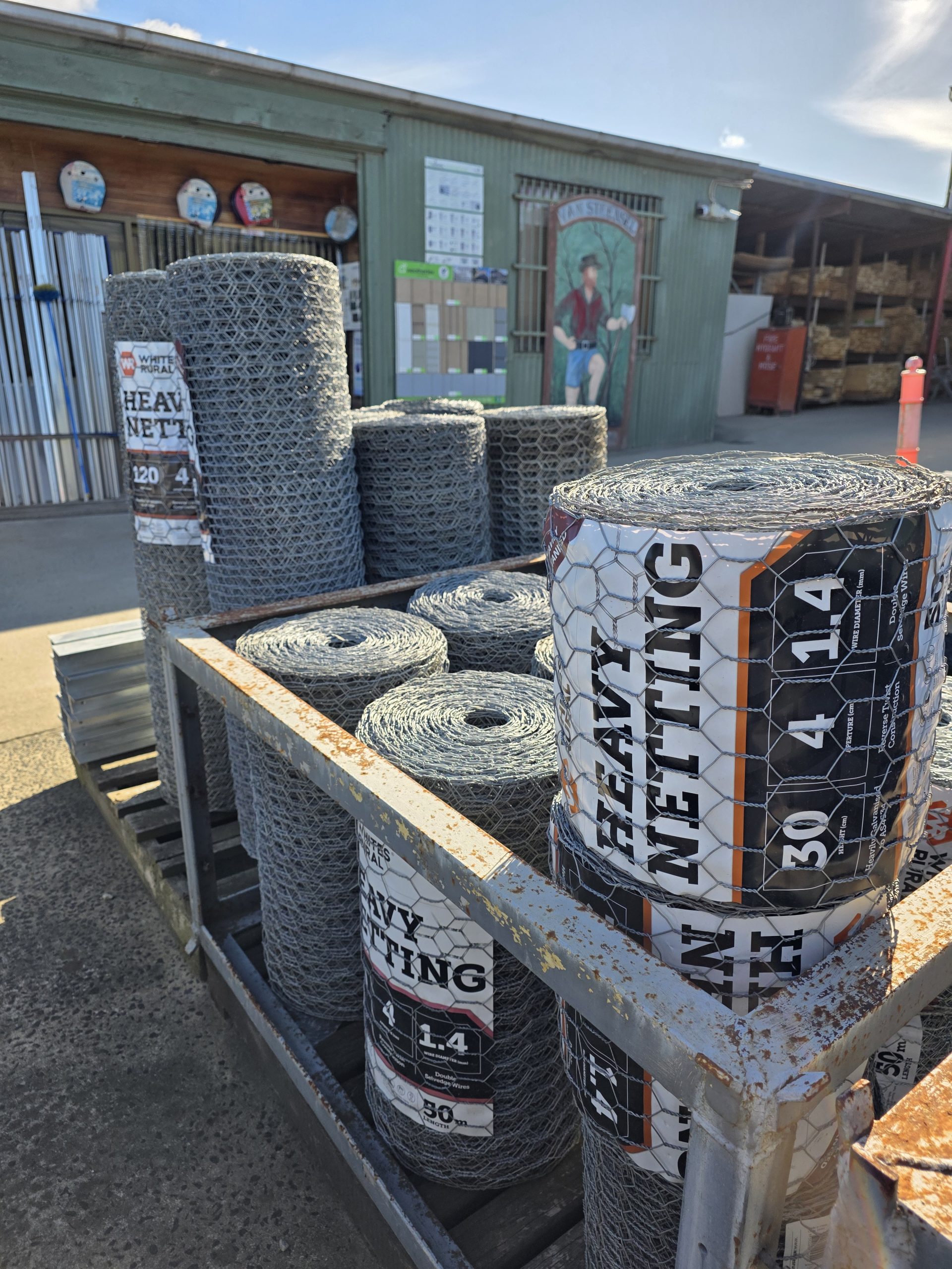 heavy duty cage netting chicken wire